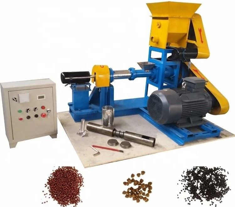 Floating Fish Feed Making Extruder Machine