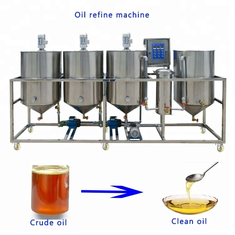 peanut oil cooking oil extacting and refining machine