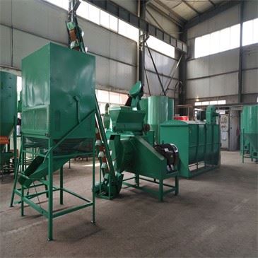 Chicken Pig Dairy Cattle Fodder Grinder Horizontal Dairy Feed Mixer Farm Machine