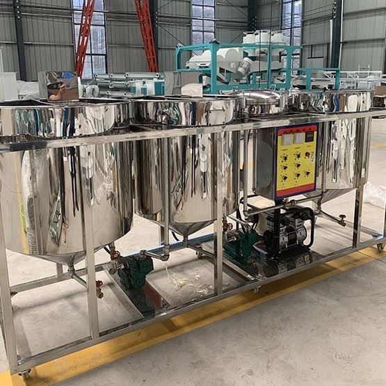 Copra Crude Oil Refining Deodorization Machine
