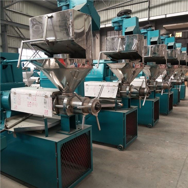High Oil Yield Soybean Vegetable Oil Press Machine
