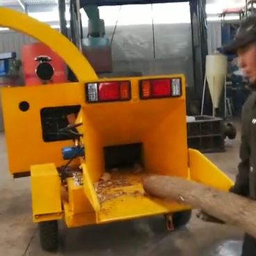 Industrial Wood Chipper Shredder