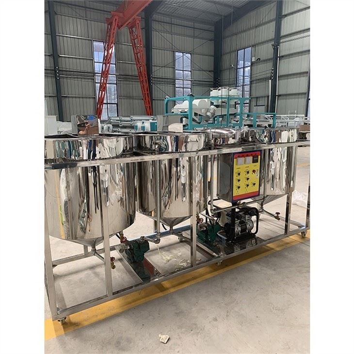 Peanut Oil Cooking Oil Extacting And Refining Machine