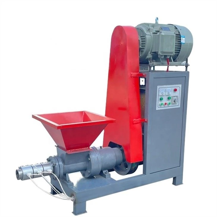 Zaagsel Houtskool Briketten Productie Houtskool Vormmachine