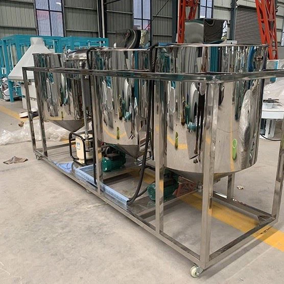 Small Coconut Oil Refinery Machine