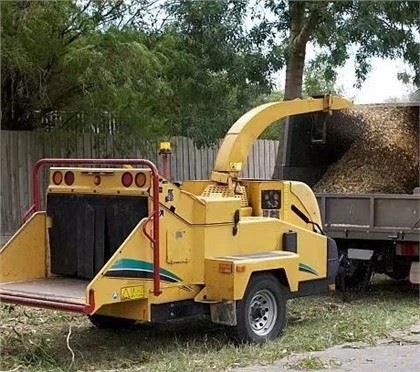 Automatische invoer Benzine Type houtversnipperaar Shredder