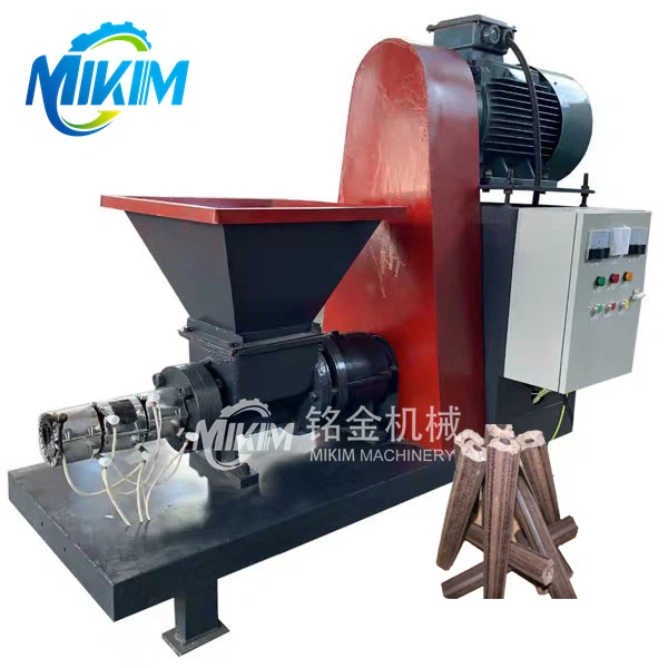 Biomassa-extrusiemachine