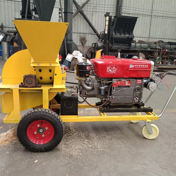 Guidance Provided Wood Crusher
