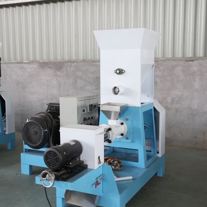 Floating Fish Feed Making Extruder Machine factory