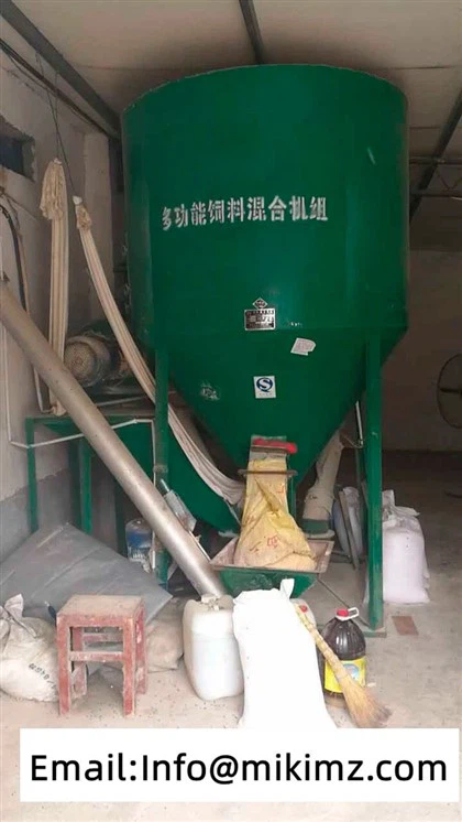 Dieselvoermolen en -mixer